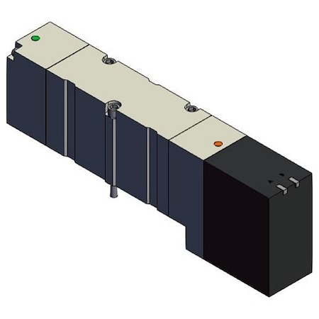 Smc Solenoid Valve, 5 Port, 4 Way, 2 Position, 24 VDC VQ4200-51